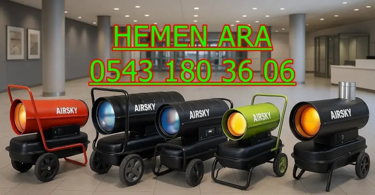 Ankara Kalecik Çubuk Zemin Kurutma Makinesi Isımak Kiralama