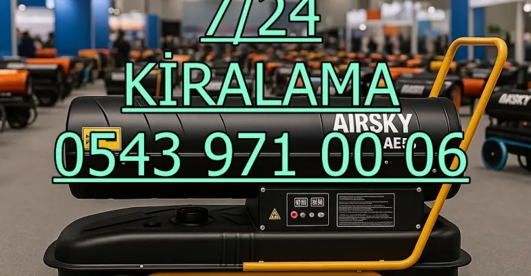 Ankara Polatlı Haymana Bala Kiralık Turbo Isıtıcı Isımak Kiralama