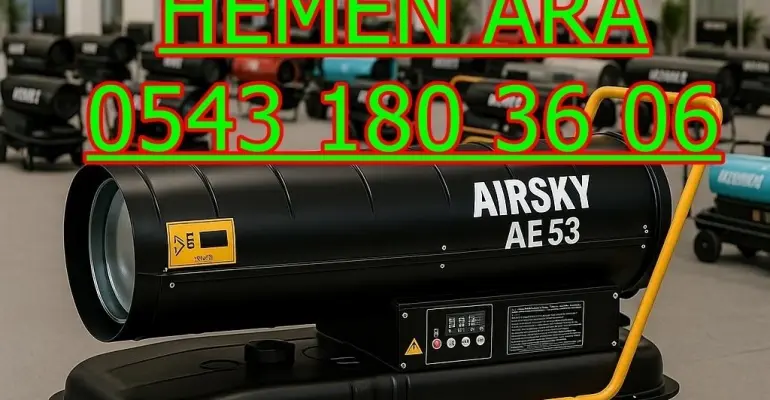 Ankara Şereflikoçhisar Evren Şap Kurutma Makinesi Isımak Kiralama