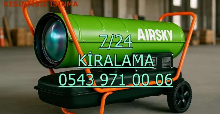 İstanbul Başakşehir Arnavutköy Şap Kurutma Makinesi İstanbul Isımak Kiralama