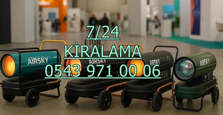 İstanbul Başakşehir Sivas Merkez Kırıkkale Merkez Kiralık Beton Kurutma Makinesi Isımak Kiralama