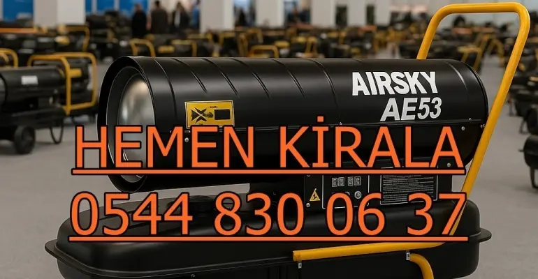 İstanbul Elektrikli Isımak Isıtıcı Kiralama