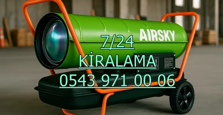 İstanbul Esenyurt Küçükçekmece Bağcılar Kiralık Mazotlu Isıtıcı Isımak Kiralama