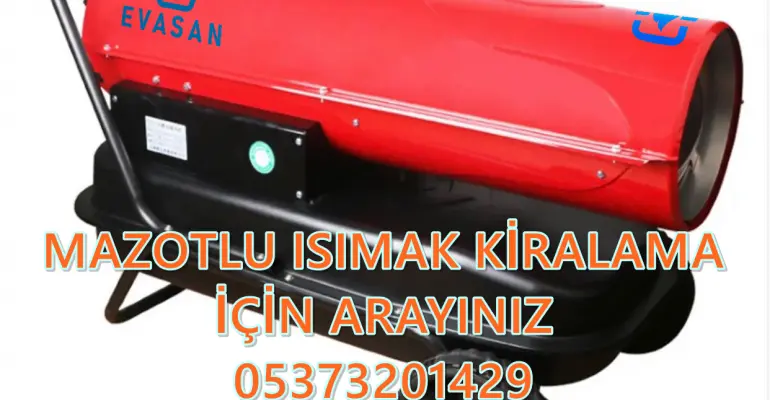 Kiralık Depo Kurutma Makinesi Kiralama