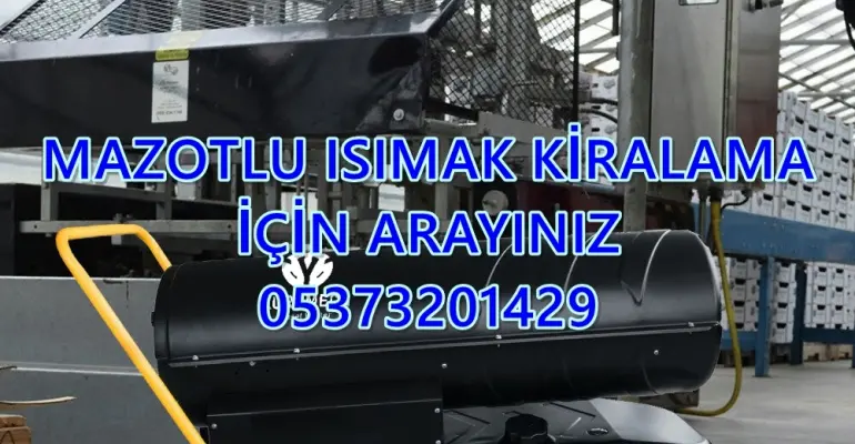 Kiralık Hastane Nem Kurutma Makinesi Kiralama