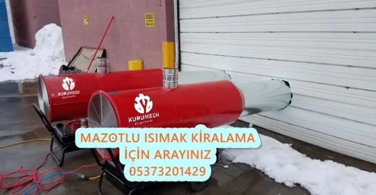 Kiralık Hızlı Nem Kurutma Cihazı Kiralama