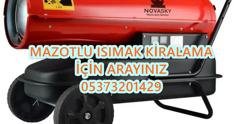 Kiralık Konut Nem Kurutma Makinesi Kiralama
