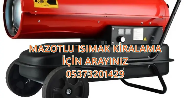 Kiralık Nem Giderici Sistem Kiralama