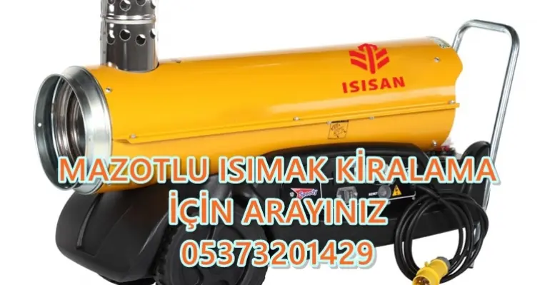 Kiralık Su Hasarı Sonrası Hızlı Nem Giderici Kiralama
