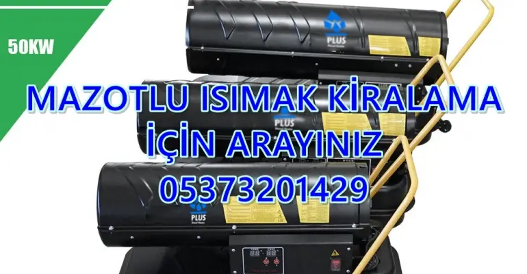 Kiralık Ticari Alan Nem Kurutma Cihazı Kiralama