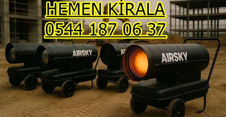 Trabzon Rize Giresun Kiralık Elektrikli Isımak Isıtıcı Isımak Kiralama
